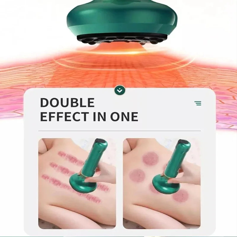 Electric Cupping Massager β‘β¨ | Vacuum Suction Cup πββοΈ | Anti-Cellulite & Body Slimming π₯ | Infrared Heat Therapy π‘οΈ | Beauty & Health Gua Sha Scraping Tool πΏ
