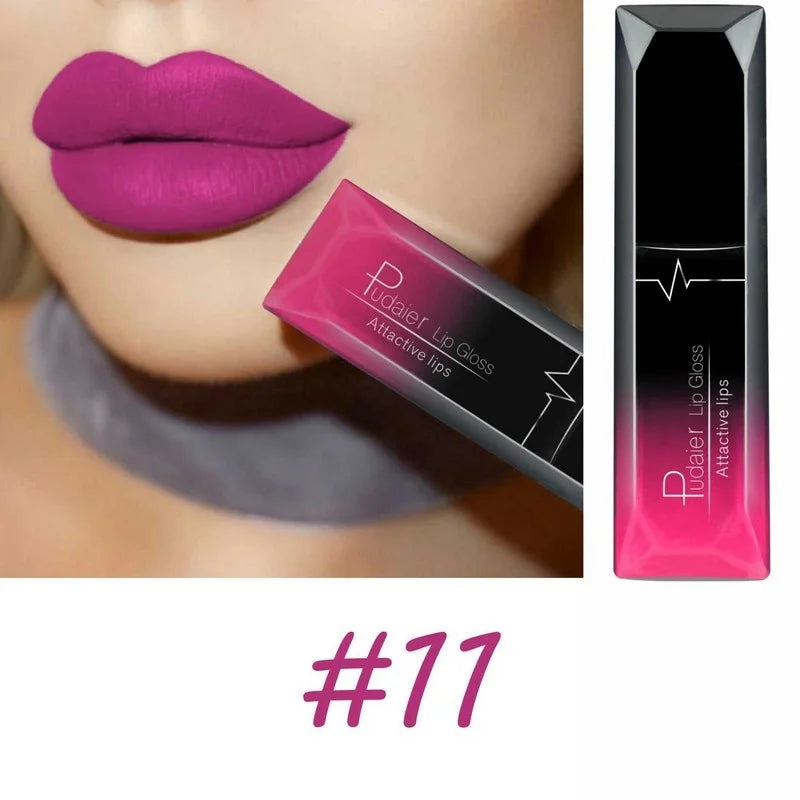 πβ¨ 17-Color Sexy Matte Lip Makeup β Long-Lasting Liquid Lipstick & Lip Gloss ππ