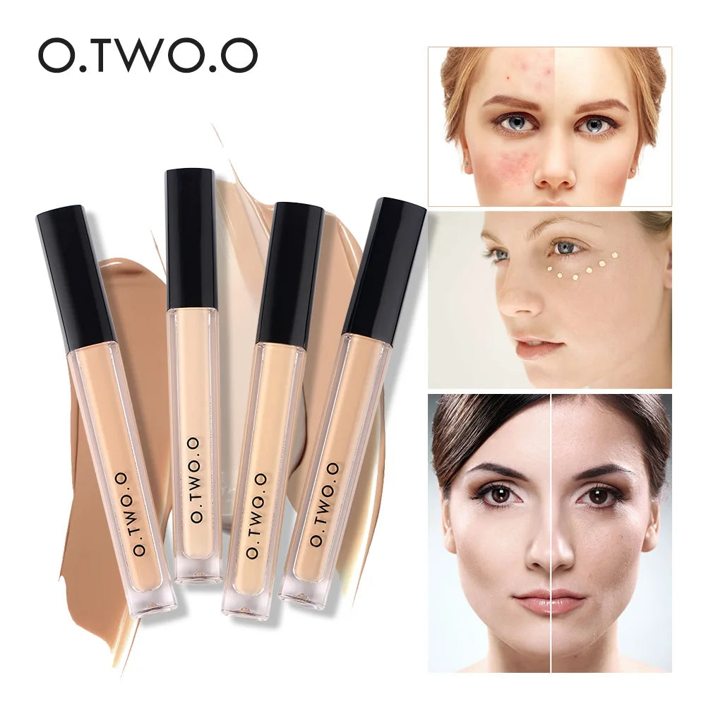π O.TWO.O Liquid Concealer β¨ | Full Coverage Face & Eye Base ποΈ | Hides Dark Circles & Blemishes πΈ | Contour & Highlight π¨ | 4 Shades Professional Makeup π