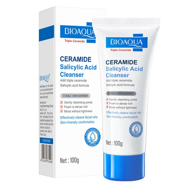 π§΄ Salicylic Acid Facial Cleanser πΏ | Oil-Control & Anti-Acne Care π | Gentle & Mild Formula β¨ | Whitening Skin Care π | Deep Cleansing Face Wash πΏ