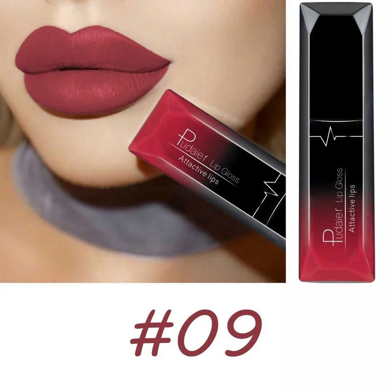 πβ¨ 17-Color Sexy Matte Lip Makeup β Long-Lasting Liquid Lipstick & Lip Gloss ππ