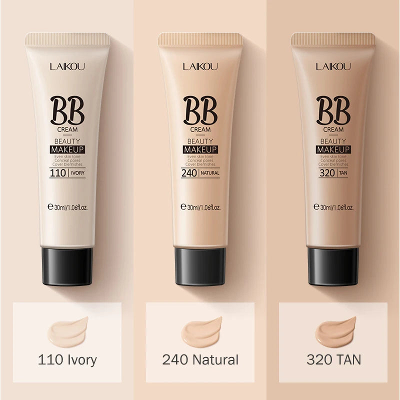 π BB Cream Full Coverage Foundation β¨ | Liquid Face Base π§΄ | Waterproof & Long-Lasting π | Whitening Concealer Cream πΈ | Korean Makeup Cosmetic π
