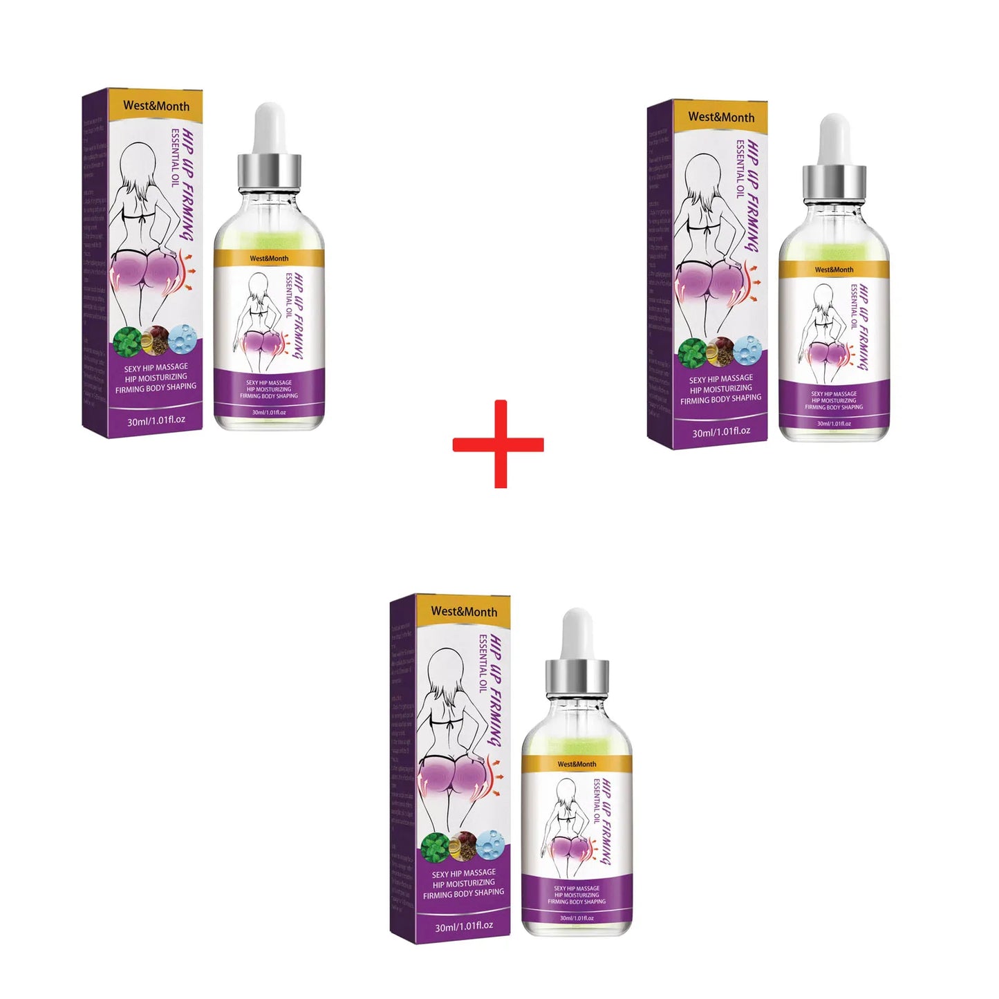 πβ¨ Buttock Massage Essential Oil β Hip Lift, Plumping & Firming ππ₯