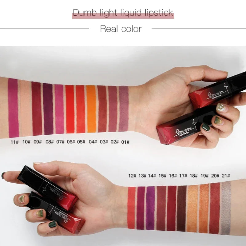 πβ¨ 17-Color Sexy Matte Lip Makeup β Long-Lasting Liquid Lipstick & Lip Gloss ππ