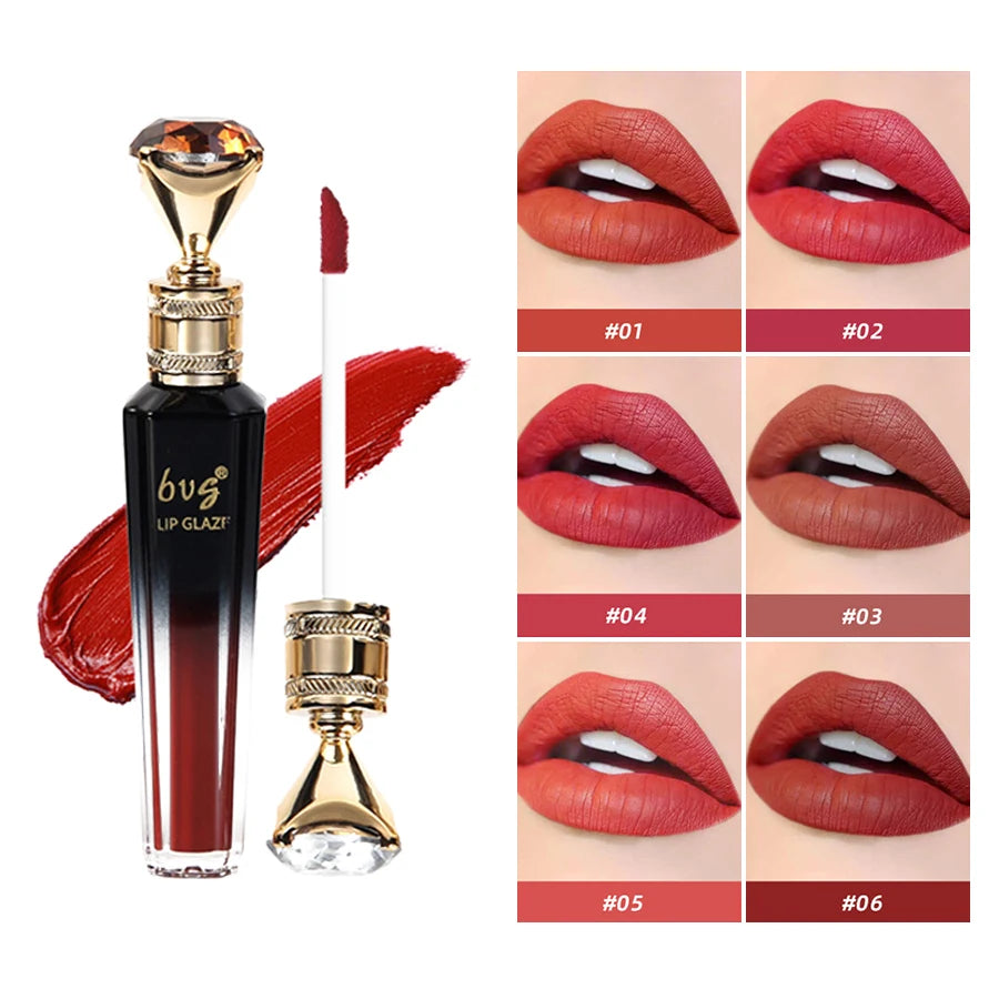Velvet Matte Lip Gloss πβ¨ | Long-Lasting & Durable β³ | Moisturizing π§ | Waterproof π¦ | Non-Fading πΈ | Non-Stick Cup β | Cosmetic for Women π