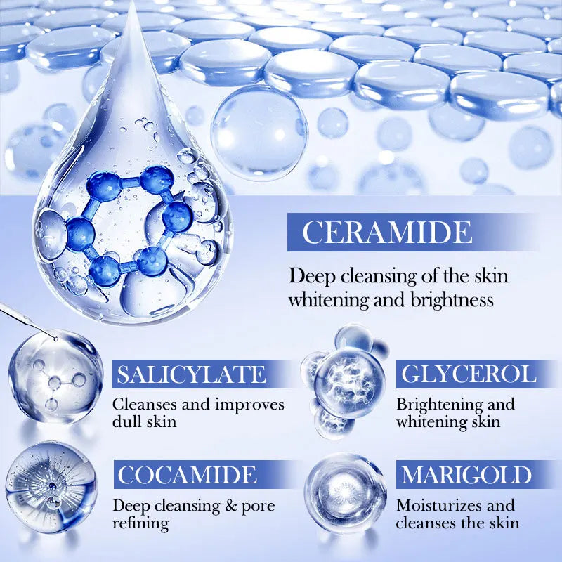 π§΄ Salicylic Acid Facial Cleanser πΏ | Oil-Control & Anti-Acne Care π | Gentle & Mild Formula β¨ | Whitening Skin Care π | Deep Cleansing Face Wash πΏ