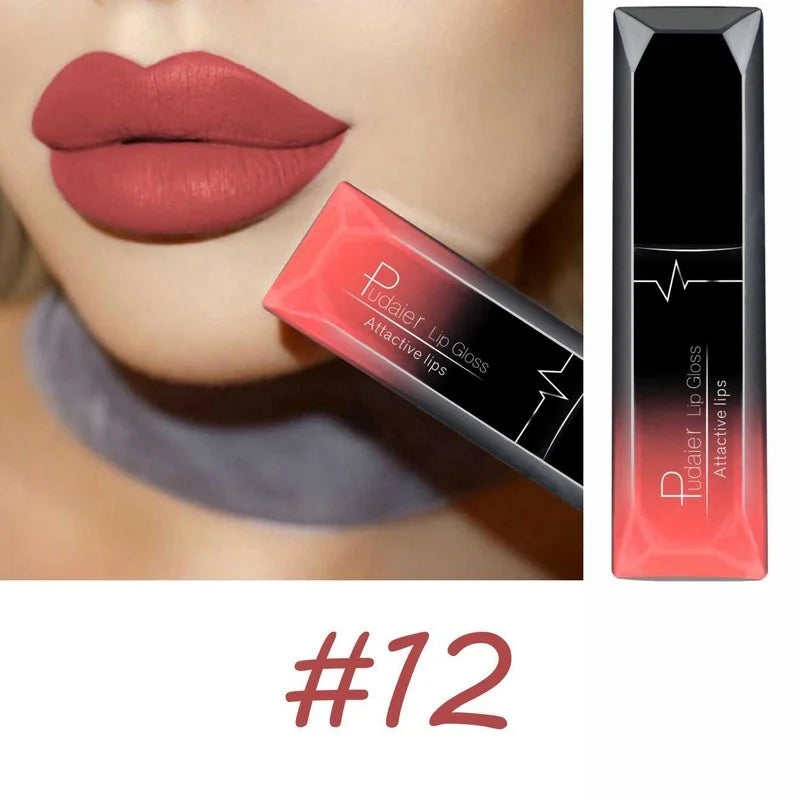 πβ¨ 17-Color Sexy Matte Lip Makeup β Long-Lasting Liquid Lipstick & Lip Gloss ππ