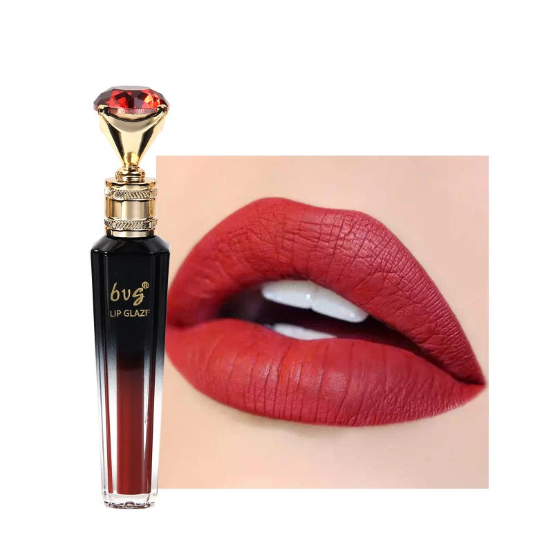 Velvet Matte Lip Gloss πβ¨ | Long-Lasting & Durable β³ | Moisturizing π§ | Waterproof π¦ | Non-Fading πΈ | Non-Stick Cup β | Cosmetic for Women π