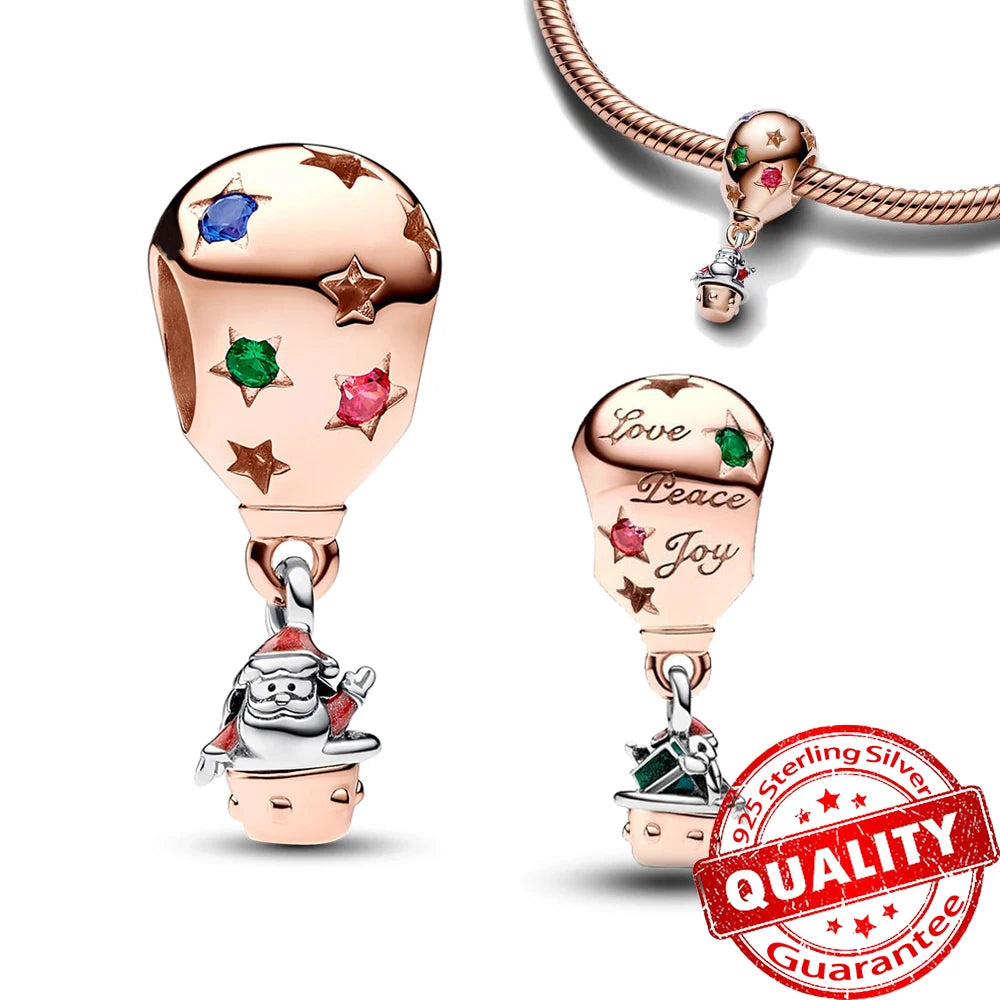 ππ Classic 925 Sterling Silver Rose Gold Charms Collection ππ