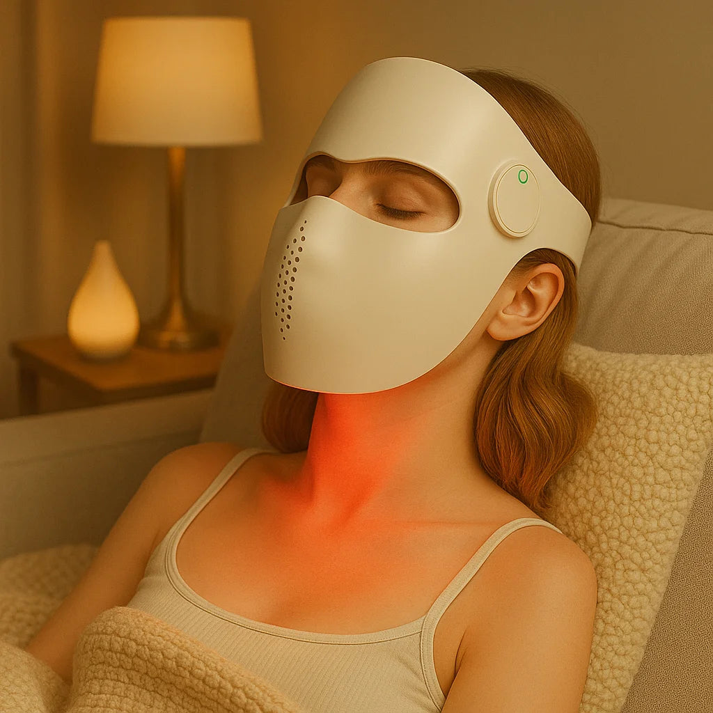 5D Red Light Therapy Mask 1064nm - Anti-Aging & Skin Rejuvenation