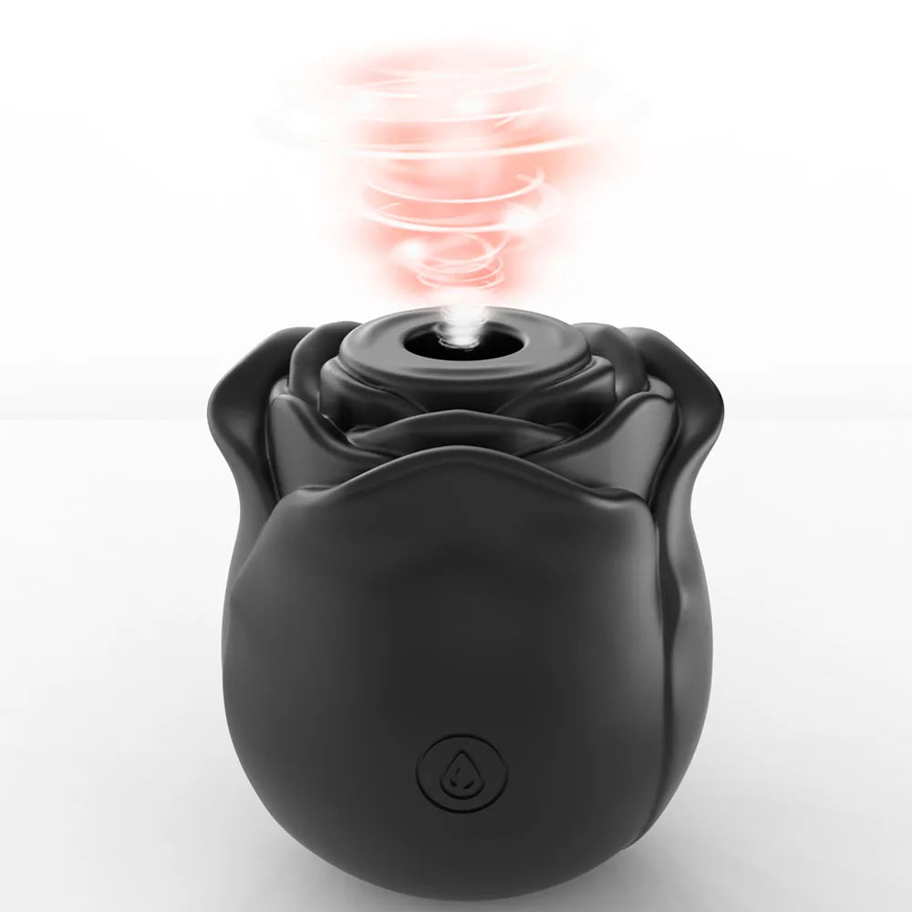 Rose Flower 2-in-1 Vibrator πΉβ¨ | Sucking & Beating Modes β‘ | Nipple & Clitoral Stimulator π | Powerful G-Spot & Vaginal Massager π₯ | Adult Toy for Women π