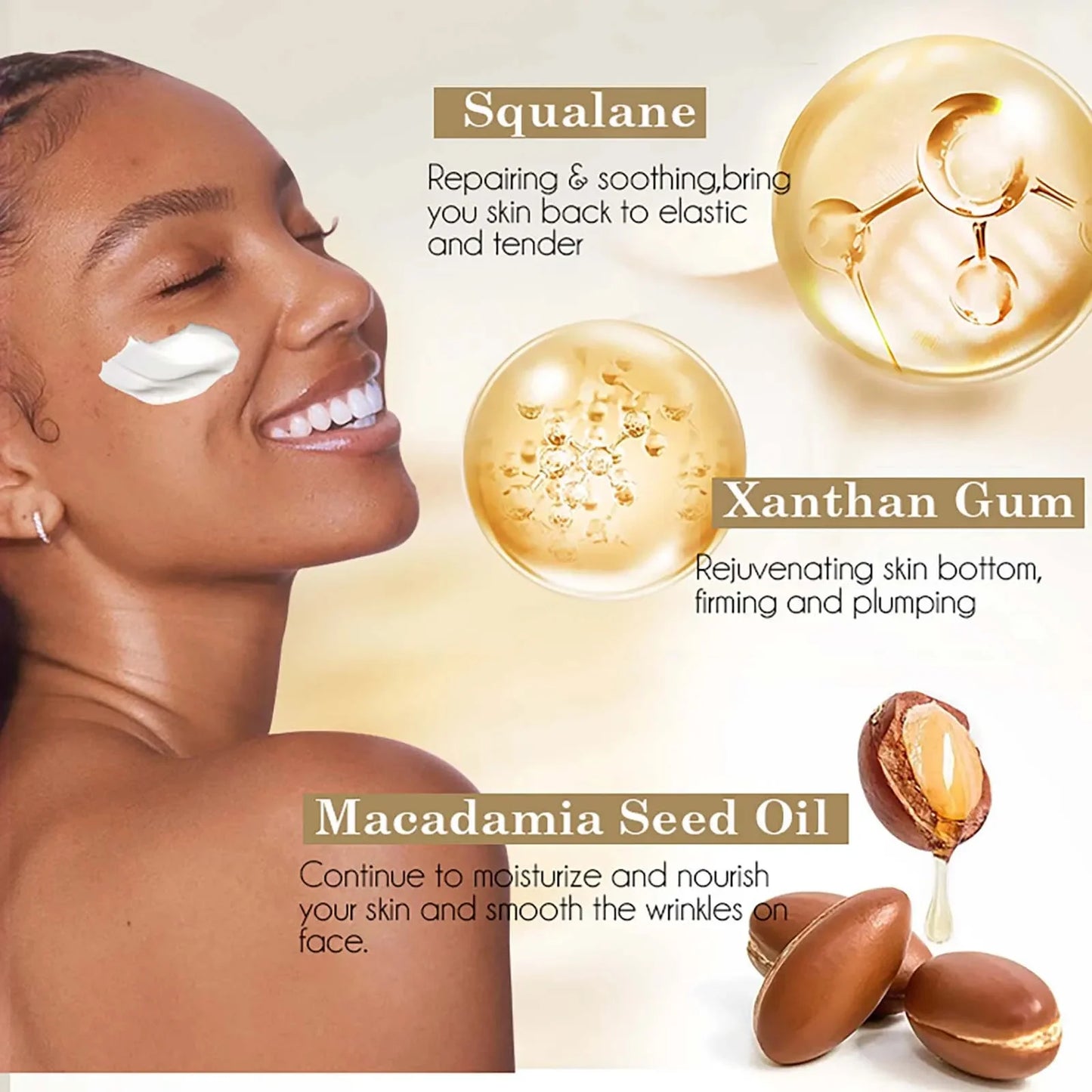 AILKE Whitening & Anti-Wrinkle Face Cream πΈβ¨ | Freckle Care πΏ | With Collagen 𧬠& Hyaluronic Acid π§ | Rose Skin Care πΉ | Korean Facial Moisturizer Set πββοΈπ