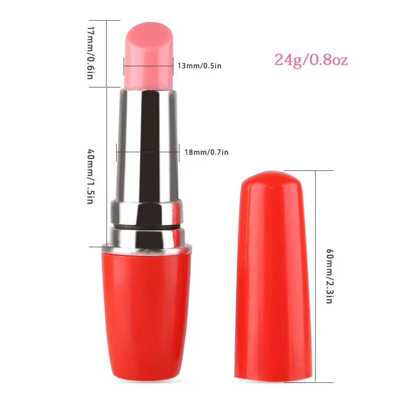Mini Lipstick Vibrator πβ‘ | Speed Adjustable π | Privacy Bullet Design π | Clitoral Stimulator & Massage πββοΈπ₯ | Erotic Toy for Women π | Adult Product π