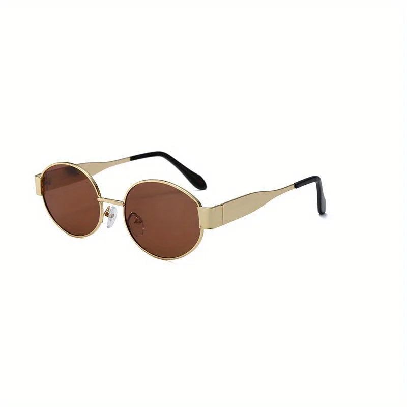 πΆοΈβ¨ Oval Sunglasses β Trendy Metal Frame Shades for Women & Men β¨π