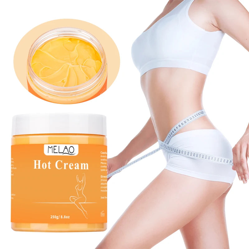 π₯β¨ MELAO Hot Cream Massage Gel β 87% Organic Anti-Cellulite Slimming Lotion β¨π₯