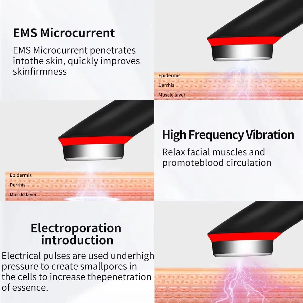 π 7-Colors Age-R Booster Pro πββοΈ | Anti-Wrinkle Facial Beauty Device β¨ | EMS Microcurrent Lift Massager π | Home Use Skin Care Tool π | Youthful Glow Skincare π