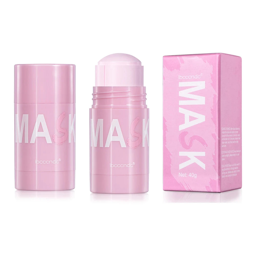 πΏ 40g Face Cleansing Mask Stick π | Green Tea π΅ / Rose Extract πΉ | Deep Moisturizing π§ | Blackhead & Pore Care β¨ | Oil Control Film Mask π‘οΈ