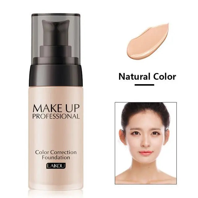 π LAIKOU Makeup Base Foundation β¨ | Liquid BB Cream + Concealer π§΄ | Moisturizing & Oil-Control π§ | Whitening & Waterproof πΈ | 40g Professional Makeup π