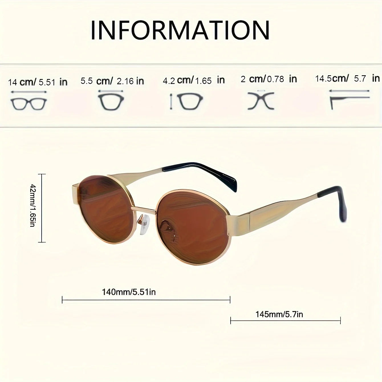 πΆοΈβ¨ Oval Sunglasses β Trendy Metal Frame Shades for Women & Men β¨π