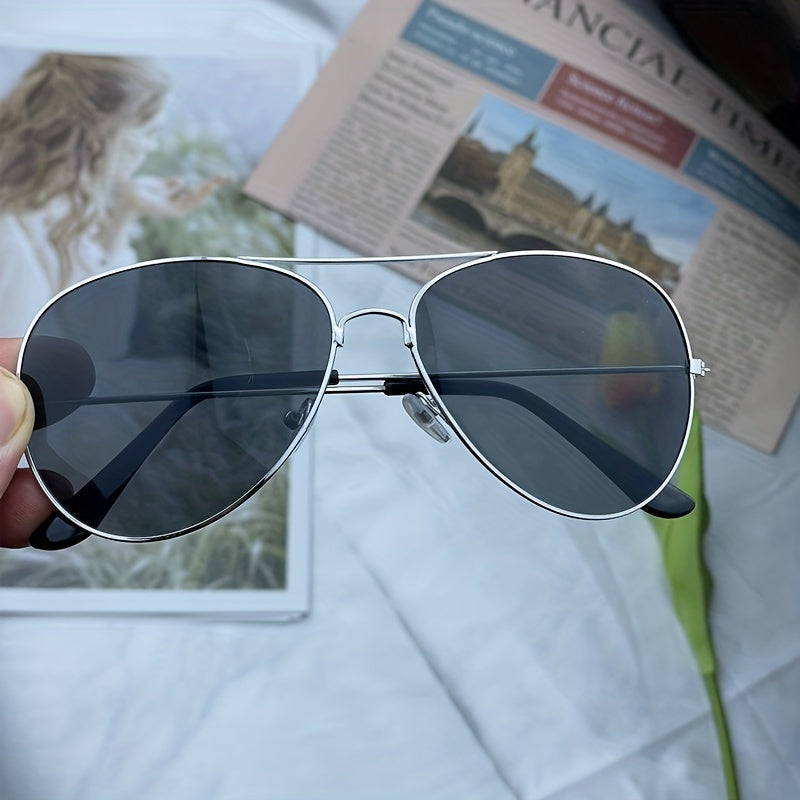 πΆοΈπ Retro Color Mirror Glasses β Unisex Metal Frame Eyewear β¨π