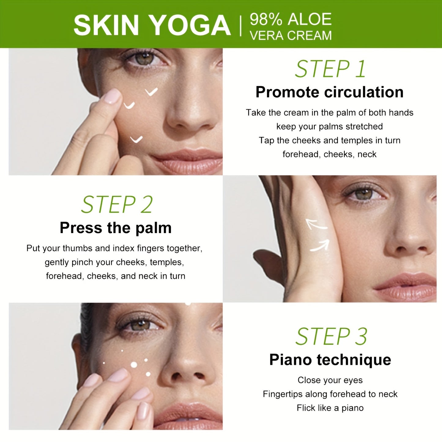 🌿💧 1.69oz Aloe Vera Moisturizing Cream ✨ – 96% Pure Aloe Vera 🍃, Deep Hydration & Nourishment 🌸, Fights Dryness 🛡️, Daily Skincare for Men 👨 & Women 👩