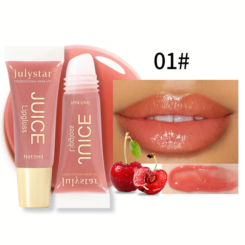 π Beauty Natural Long-lasting Moisturizing Mirror Lip Oil ππ Fruit Flavor π Pouty Lip π§ Moisturizing π¦ Water Gloss Lipstick β¨