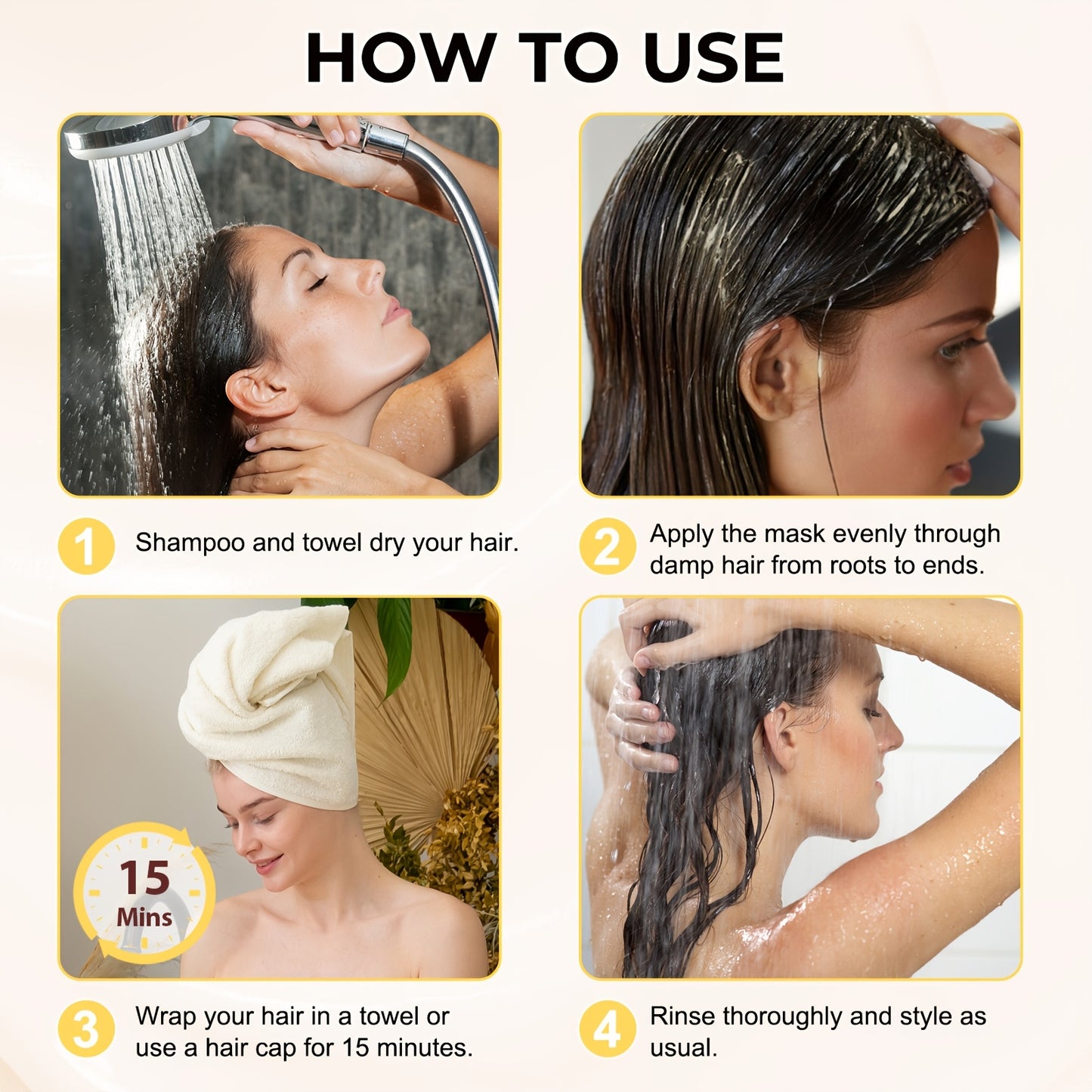 πβ¨ Collagen Deep Care Hair Mask β Argan & Avocado Oil Treatment β¨π