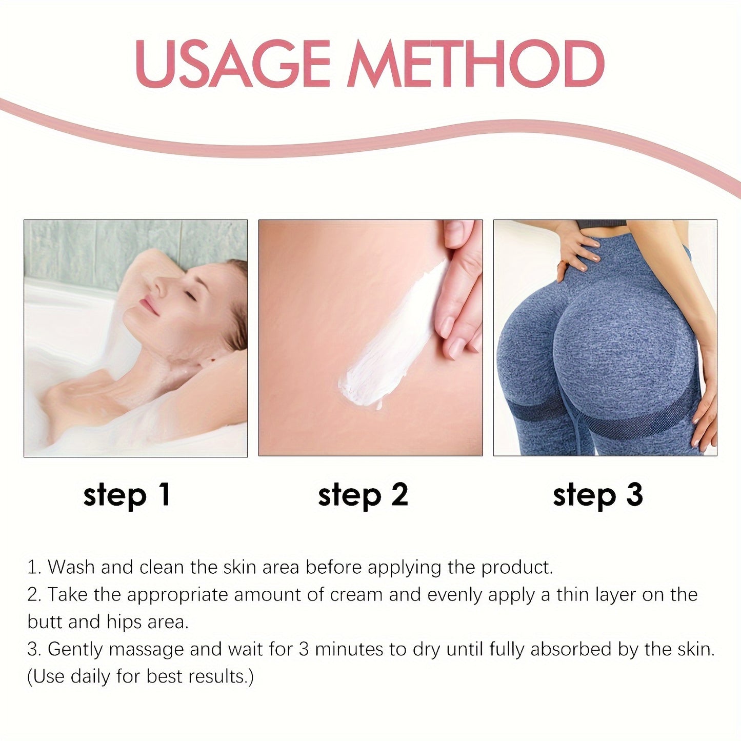 β¨π 3pcs Plump Up Cream β Butt Cream πΈ Skincare Cream πΏ Body Firming πͺ Enhancing Your Curve π