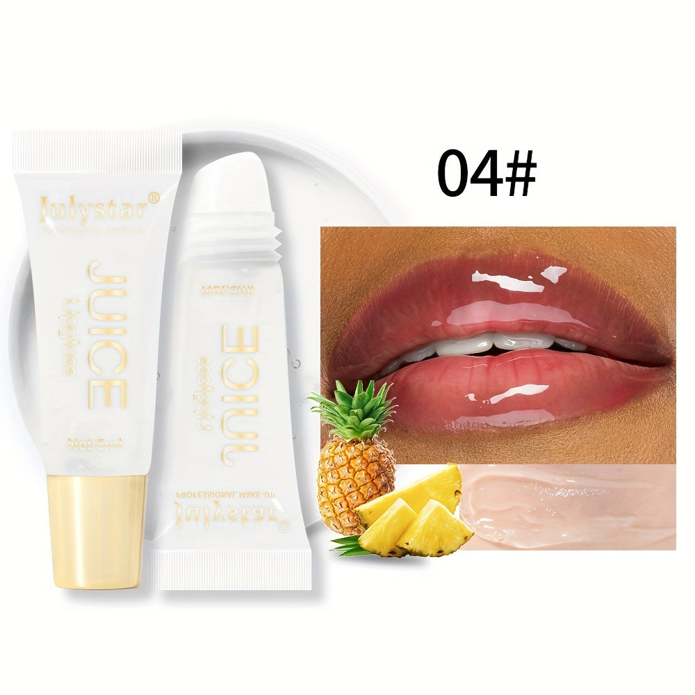 π Beauty Natural Long-lasting Moisturizing Mirror Lip Oil ππ Fruit Flavor π Pouty Lip π§ Moisturizing π¦ Water Gloss Lipstick β¨