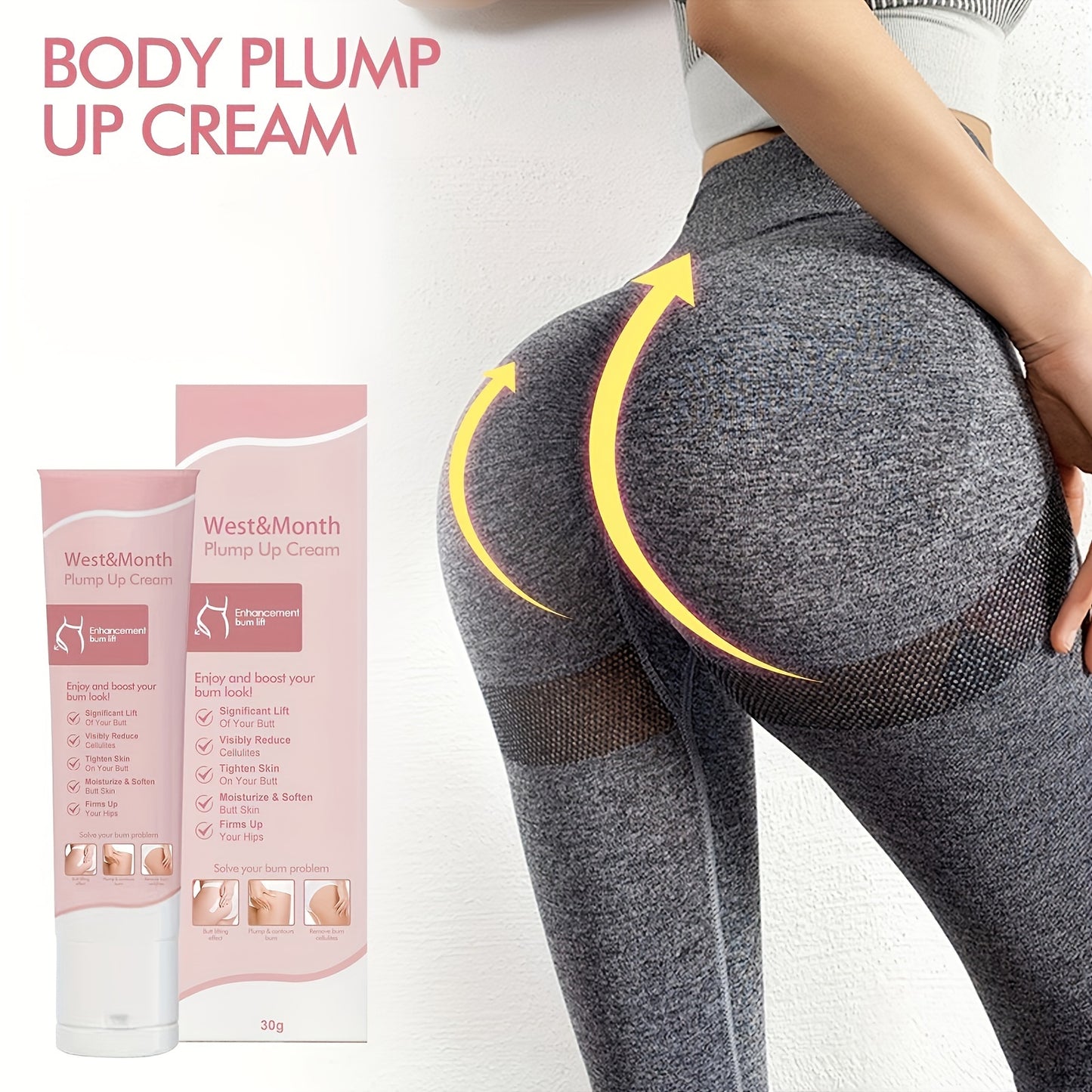 β¨π 3pcs Plump Up Cream β Butt Cream πΈ Skincare Cream πΏ Body Firming πͺ Enhancing Your Curve π