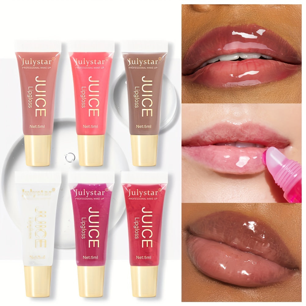 π Beauty Natural Long-lasting Moisturizing Mirror Lip Oil ππ Fruit Flavor π Pouty Lip π§ Moisturizing π¦ Water Gloss Lipstick β¨