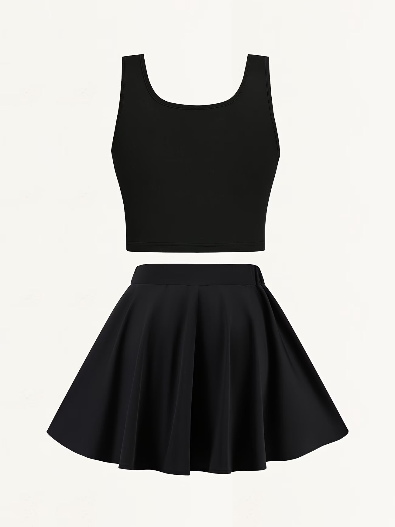 Women’s New Era Two-Piece Set – Crop Tank Top & Matching Shorts