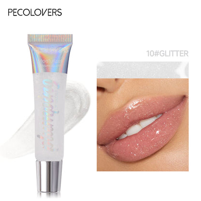 💄 10-Color Big Lip Gloss – 🍒 Wet Cherry Shine | Hydrating, Moisturizing & Long-Lasting Lip Oil ✨ ✨ Features:
