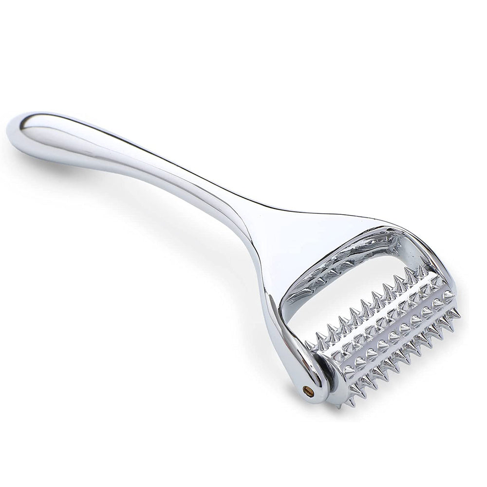 🪞 Stainless Steel Facial Massage Roller & Gua Sha Tool Set 💆‍♀️ Massager for Face & Body 🌸 Beauty SPA Care Tools 🎯 Acupressure Massager 💪 Deep Tissue Massage Tool for Hand ✋ Foot 🦶 Neck 🦴 Arms 💪