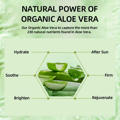 🌿💧 1.69oz Aloe Vera Moisturizing Cream ✨ – 96% Pure Aloe Vera 🍃, Deep Hydration & Nourishment 🌸, Fights Dryness 🛡️, Daily Skincare for Men 👨 & Women 👩