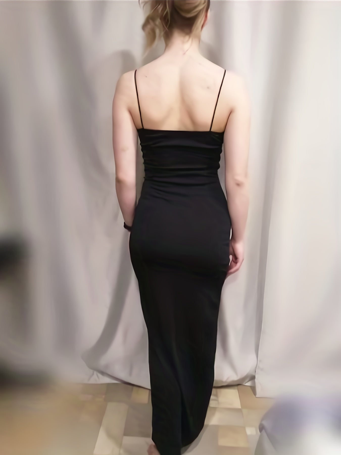 Bodycon Split Cami Party Dress 👗✨