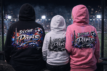 “Ici c'est Paris” Hoodie – Urban Collection by Mapo