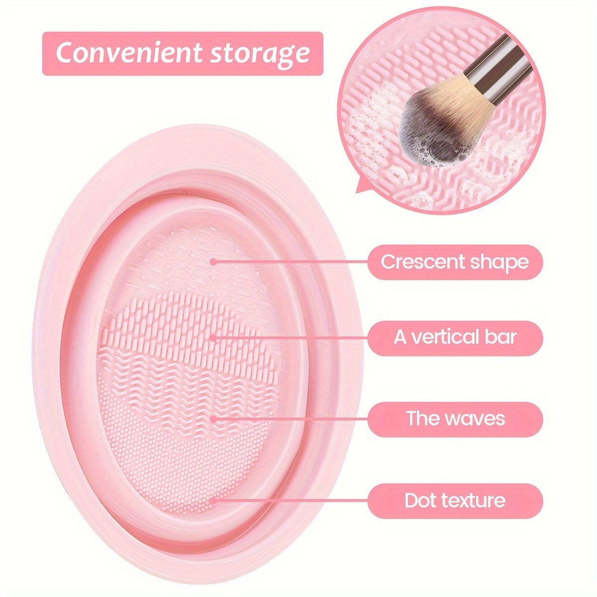 💄 30pcs Professional Makeup Brush Set 👜 Velvet Bag 🧽 Beauty Blender 🌸 Makeup Remover Puff 🌀 Cleaning Mat 🚿 Bathroom Bag 🪶 Soft to touch 🎨 Foundation & Eyeshadow Blending Brush Kit 👩 For Women 🎁 Mother’s Day Gift Set 💐
