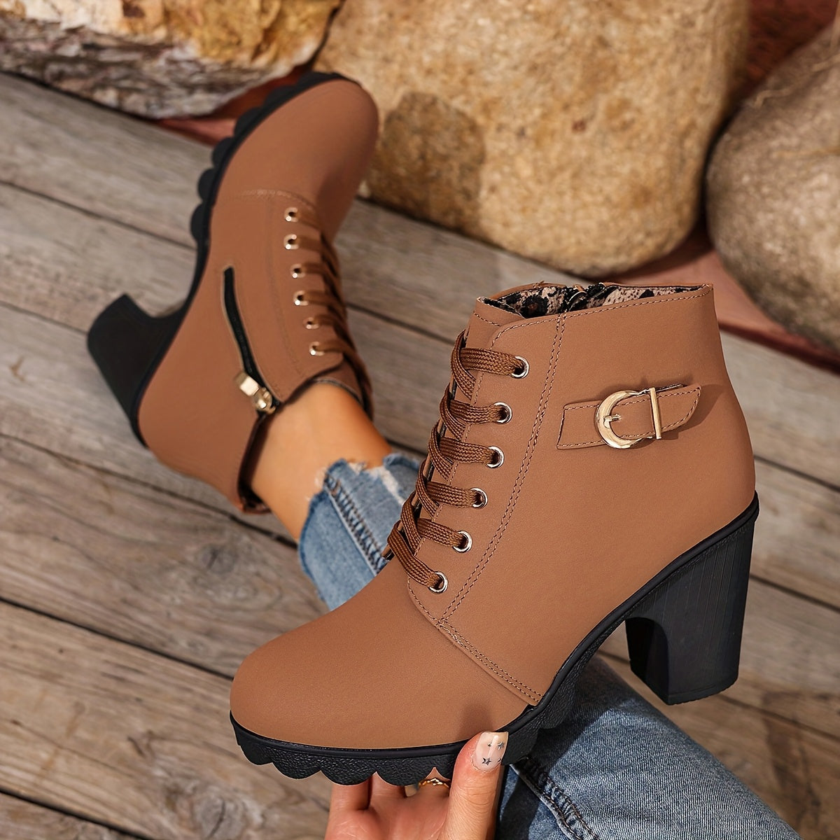 Women’s High Heel Ankle Boots – Fashionable, Sexy & Elegant, All-Season