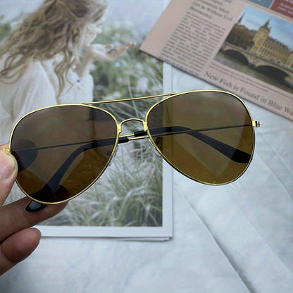 🕶️🌈 Retro Color Mirror Glasses – Unisex Metal Frame Eyewear ✨👓