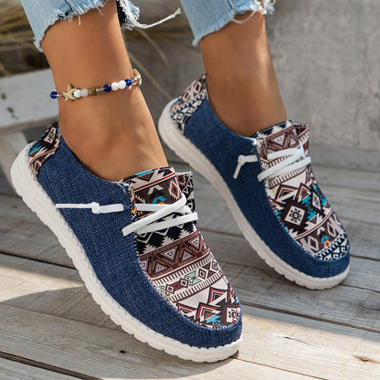 Women’s Fleece-Lined Canvas Shoes – Warm Thermal Slip-On Low-Top Winter Flats