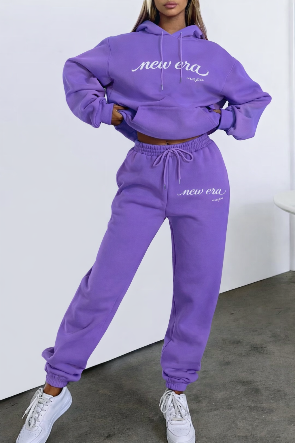 New Era Hoodie & Jogger Set