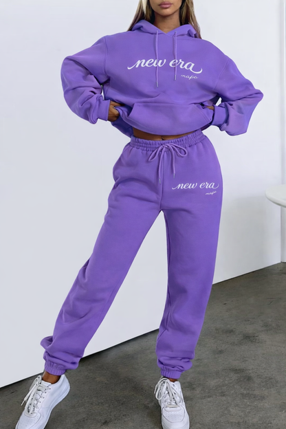New Era Hoodie & Jogger Set