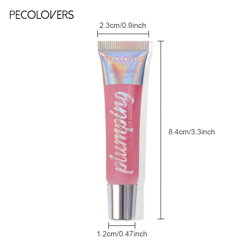💄 10-Color Big Lip Gloss – 🍒 Wet Cherry Shine | Hydrating, Moisturizing & Long-Lasting Lip Oil ✨ ✨ Features: