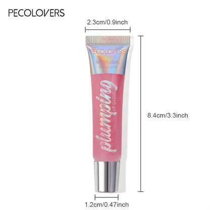 💄 10-Color Big Lip Gloss – 🍒 Wet Cherry Shine | Hydrating, Moisturizing & Long-Lasting Lip Oil ✨ ✨ Features: