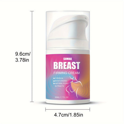 💖🧴 1.69oz Breast Firming Cream – With Vitamin E ✨ & Glycerin 💧, Moisturizing & Firming 🌸, Ideal for Breast Massage 💆‍♀️, Women's Body Skincare 🌿