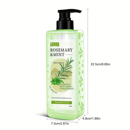 🌿✨ Rosemary Collagen Shampoo – 16.9 fl.oz ✨💆‍♀️