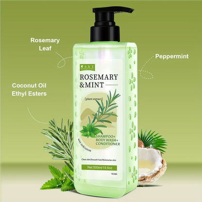 🌿✨ Rosemary Collagen Shampoo – 16.9 fl.oz ✨💆‍♀️