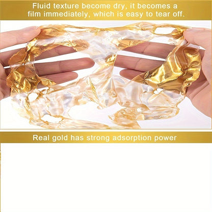 ✨ 4.23oz 24K Golden Tear-Off Mask 🪙✨ – Deep Cleansing 🧼, Pore Tightening 🔬, Radiant Skin 🌟 – Unisex Facial Skincare 🧴👩‍🦰👨