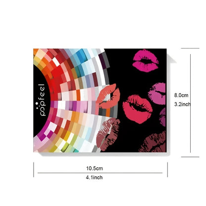 💄✨ 15 Colors Waterproof Lipstick Palette – Matte & Shiny Shades 💋🌈